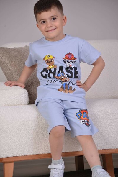 Ensemble Garçon Pat'Patrouille Été