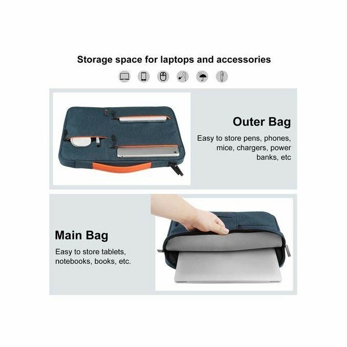 13.0 Inch Sleeve Zipper Briefc