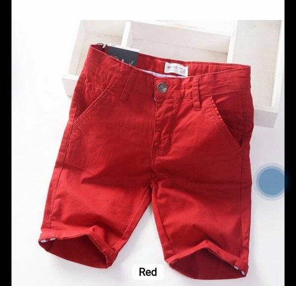 Shorts Enfant Rouge Décontracté