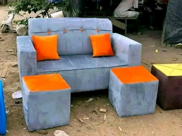 Canapé convertible 2 places simili cuir