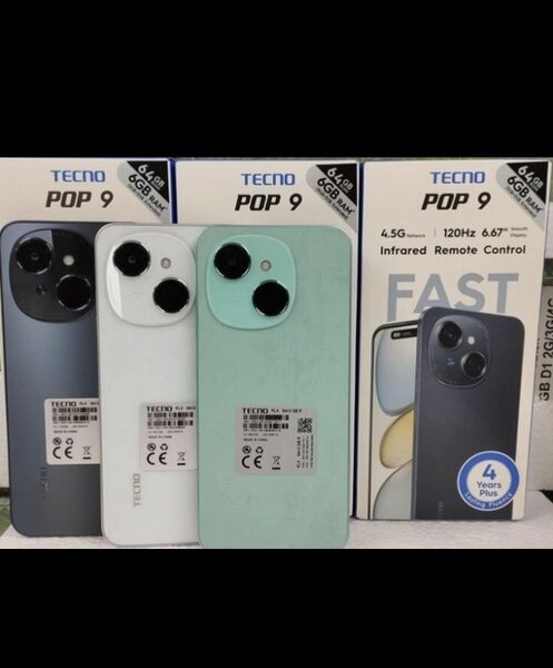 TECNO POP 9 4G Smartphone Débloqué