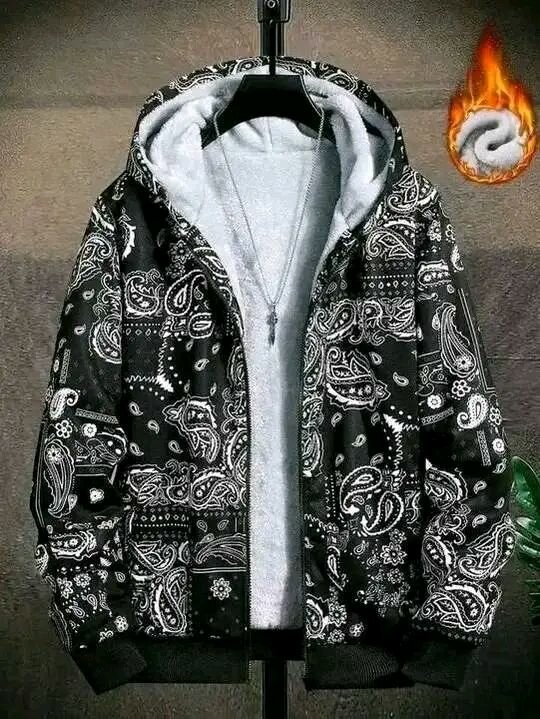 Veste à capuche doublée