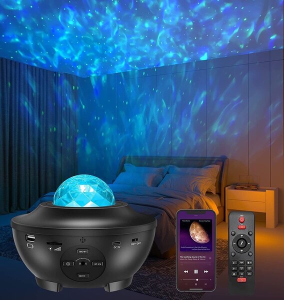Starry night cloud projector
