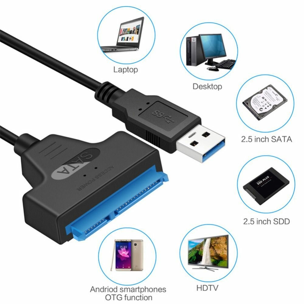Adaptateur SATA USB 3.0 2.5''