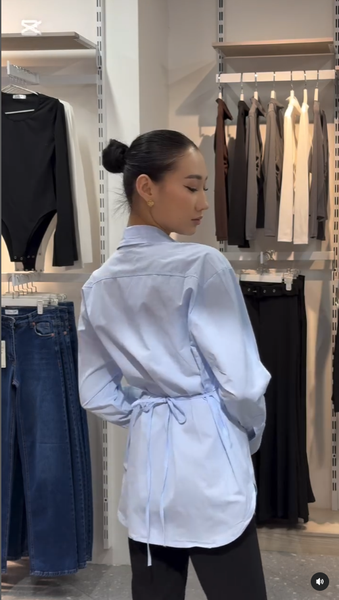 Приталенная рубашка