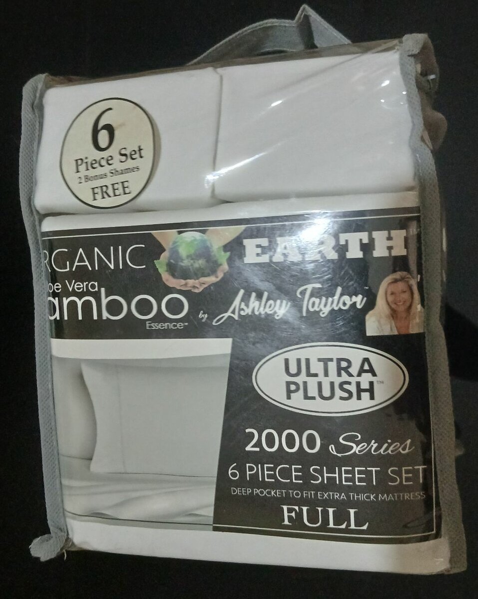 6pc Double Bamboo bedsheets