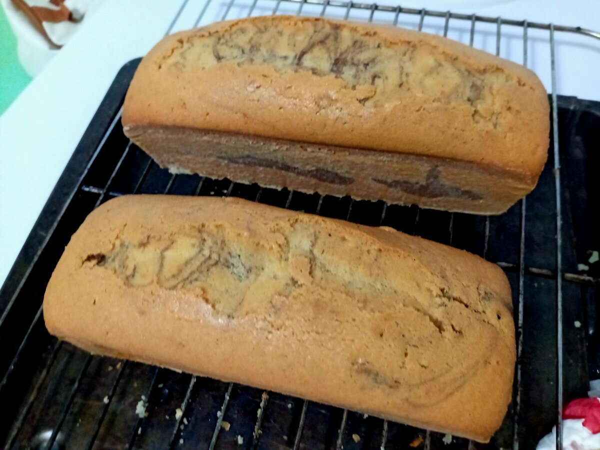 Cake marbré moelleux