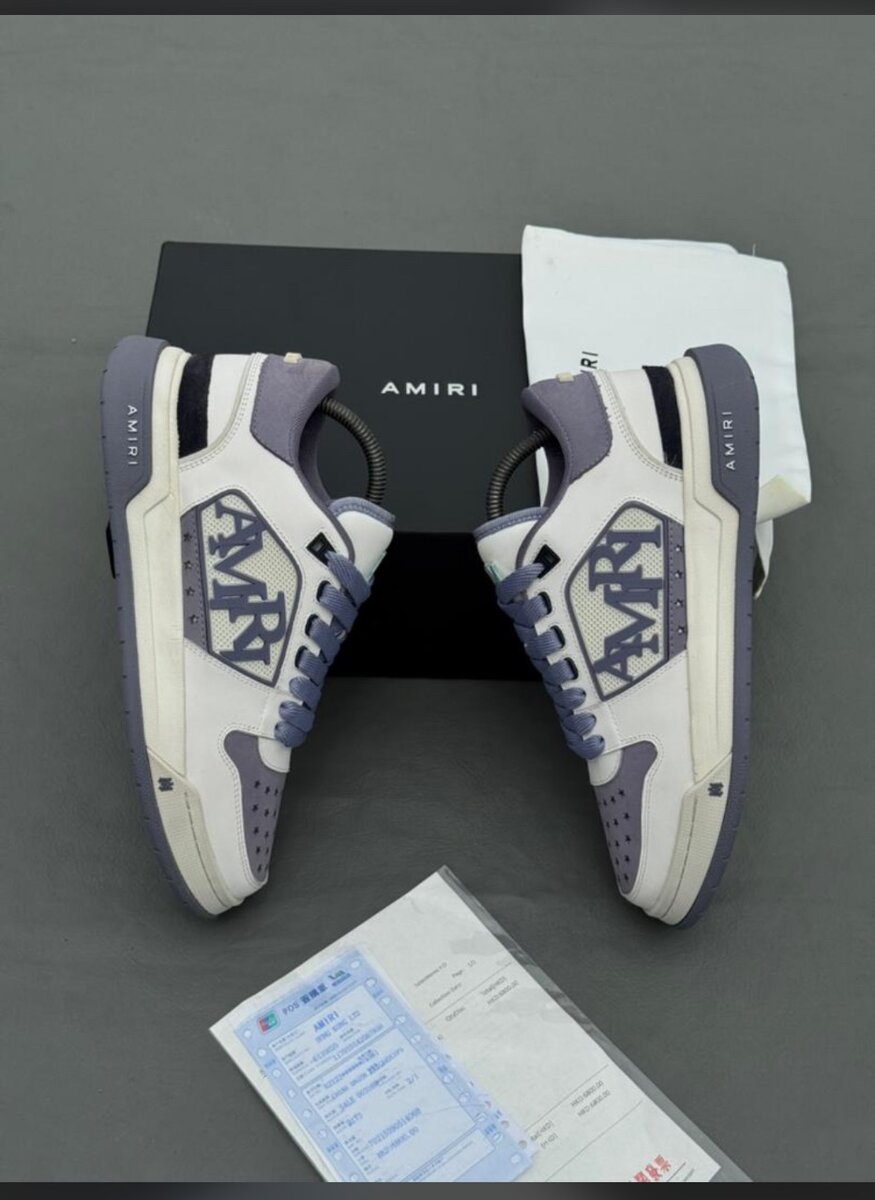 Amiri Baskets Homme Rétro