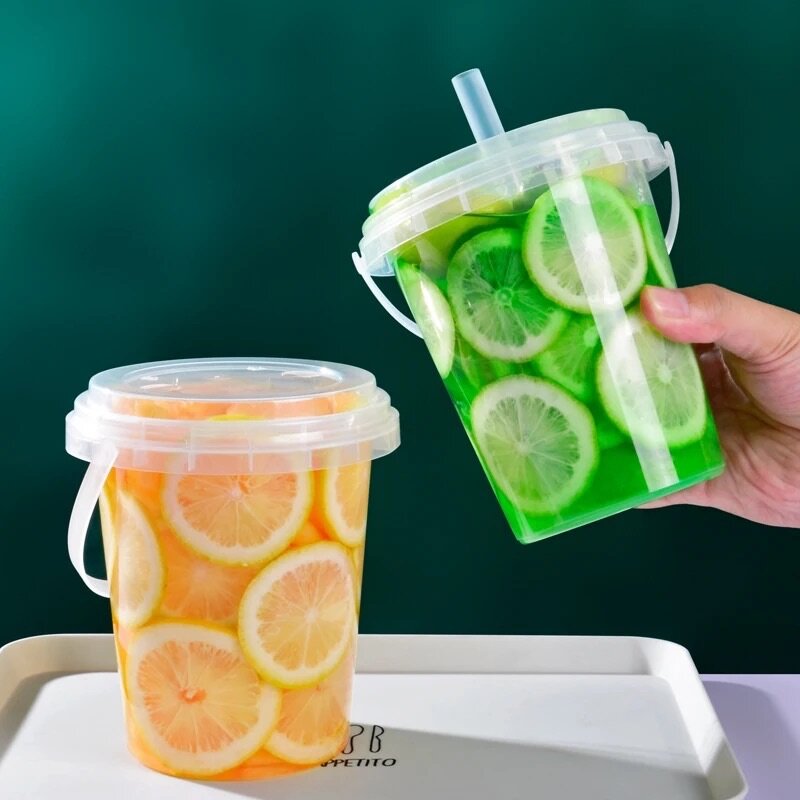 1L 10 pcs Transparent buckets
