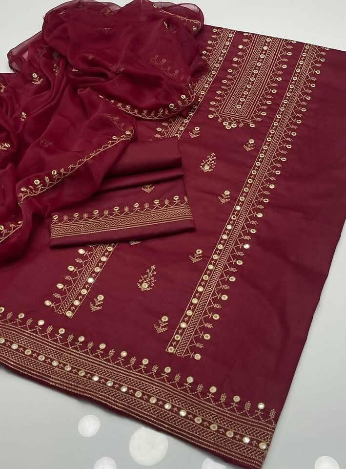 3pc unstich ladies suits