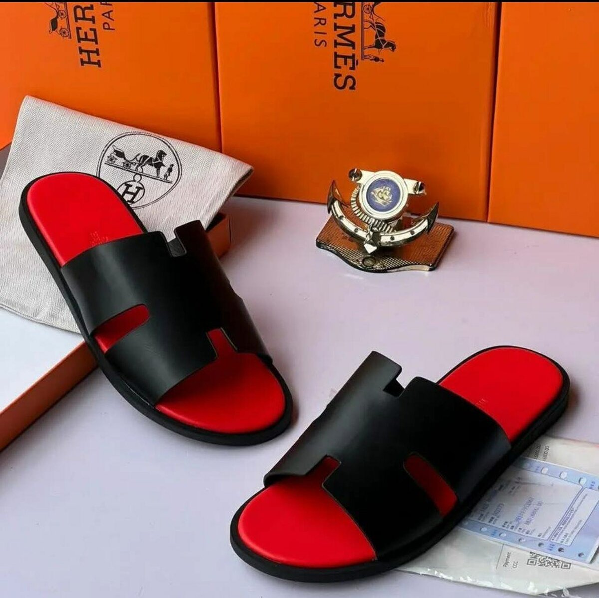 Sandales en cuir élégantes