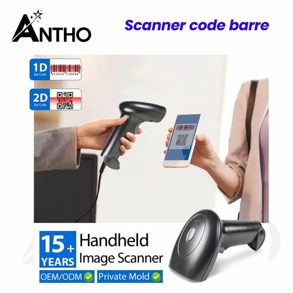 Scanner de code barre ANTHO