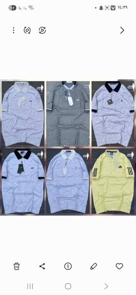 Polo manches courtes homme