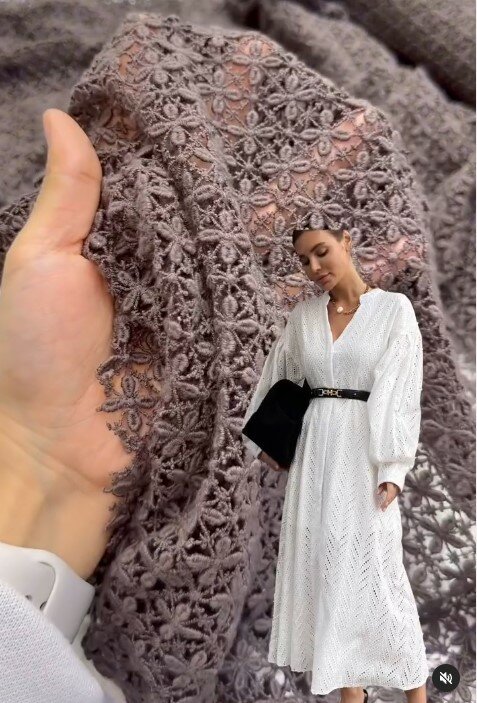 Красивое хлопковое кружево