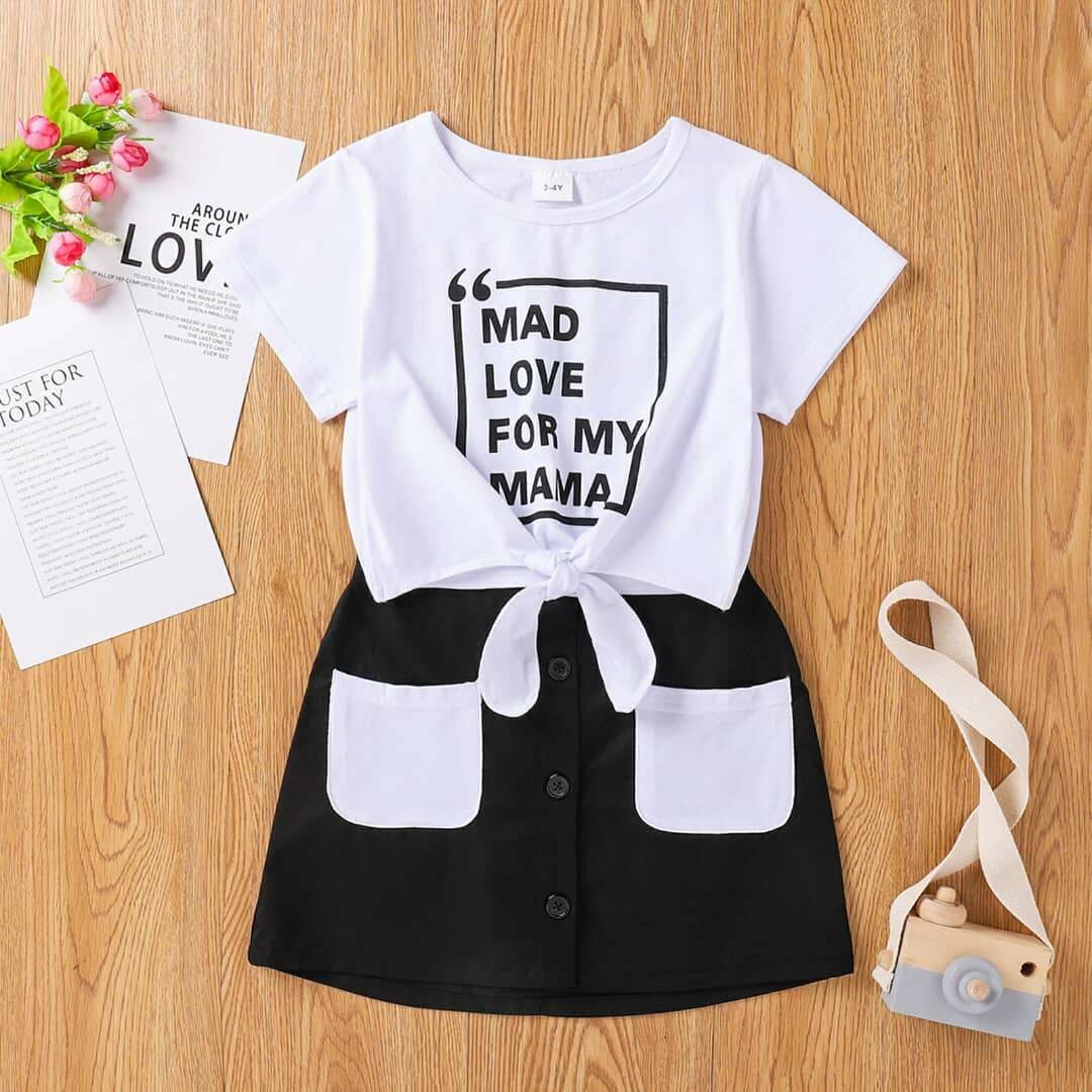 Robe Fille "Mad Love Mama"