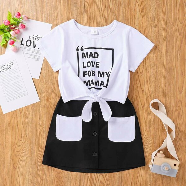 Robe Fille "Mad Love Mama"