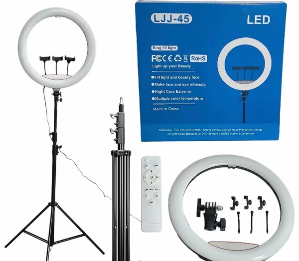 Lampe Anneau LED avec Télécommande et Trépied