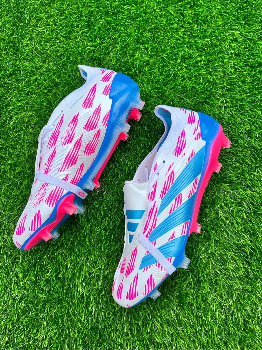 Adidas Predator Elite FT FG - Ftwr White & Solar Blue