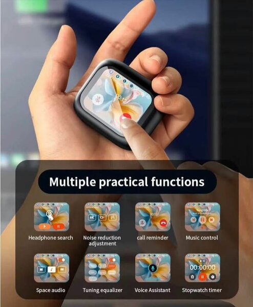 Écouteurs sans fil ANC avec affichage numérique