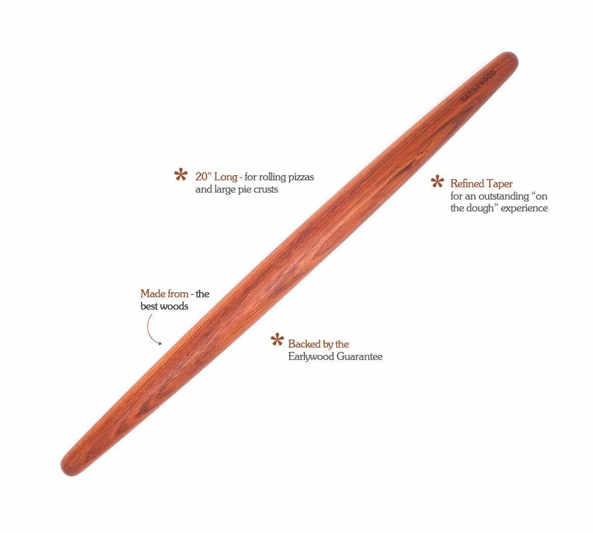 French Rolling Pin... Wooden belan