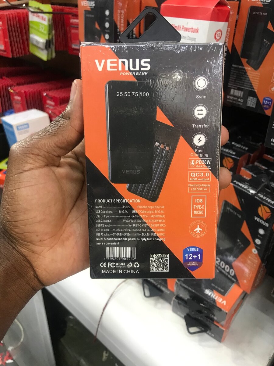 Venus 22,000mAh  powerbanks
