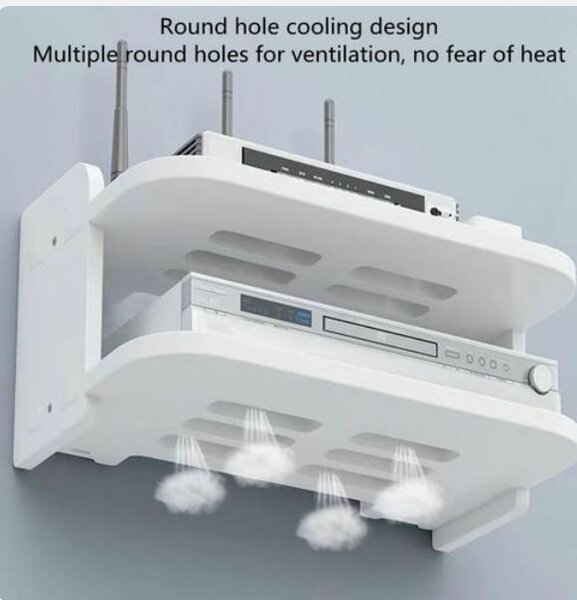 Étagère Murale Rangement Multifonction
