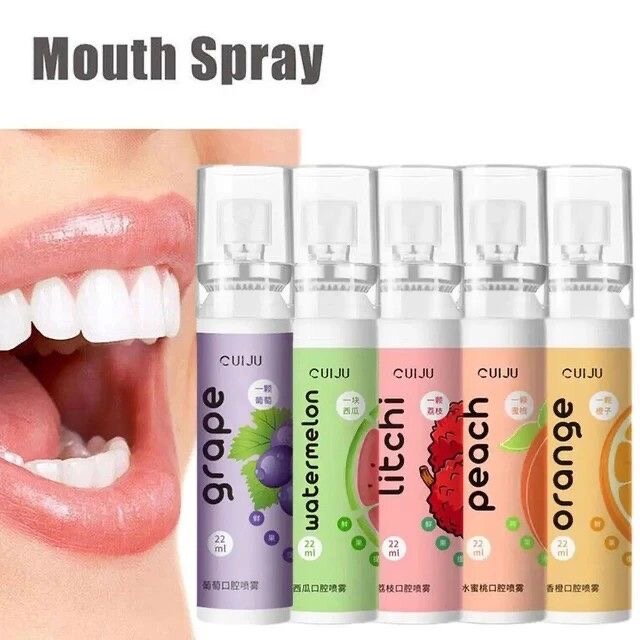 Spray buccal parfumé frais