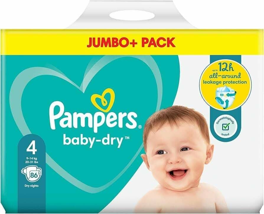 Pampers Baby-Dry Taille 4