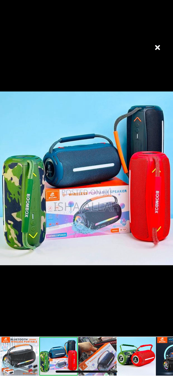 Boombox JB-721 portable speaker