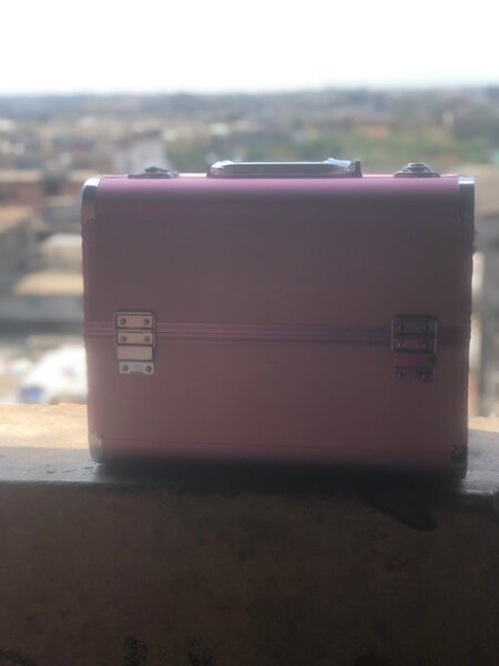 Mallette Maquillage Rose Élégante