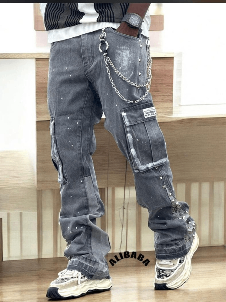 Jean cargo homme street