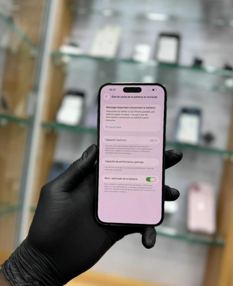 iPhone 14pro Max 128Go batteri