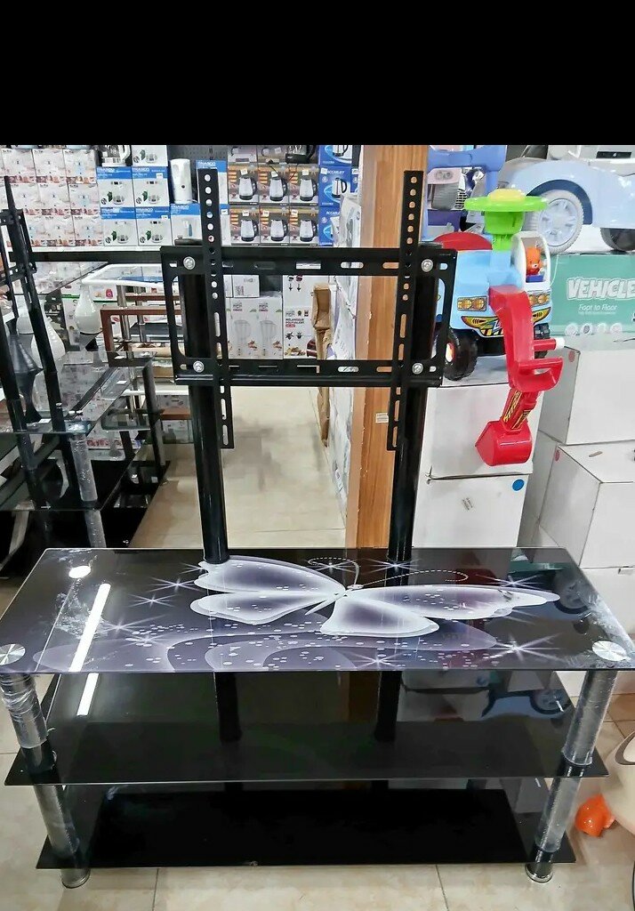 Meuble TV design moderne en verre