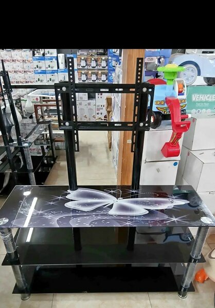 Meuble TV design moderne en verre