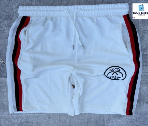 Shorts blancs tendance homme