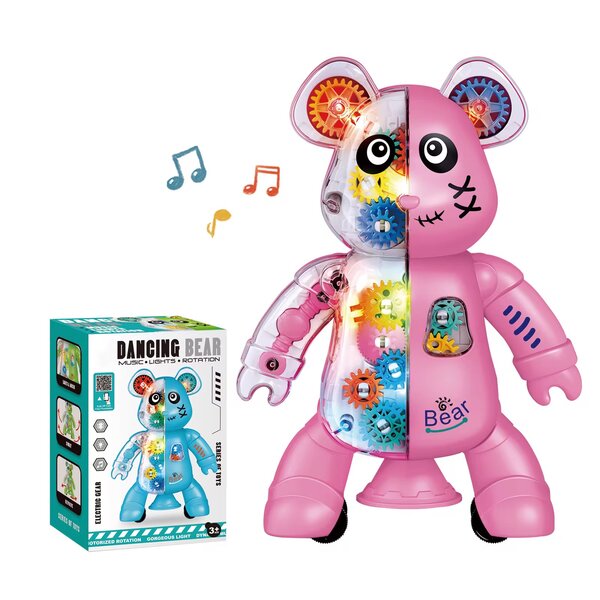 Ours Dansant Électrique Lumineux