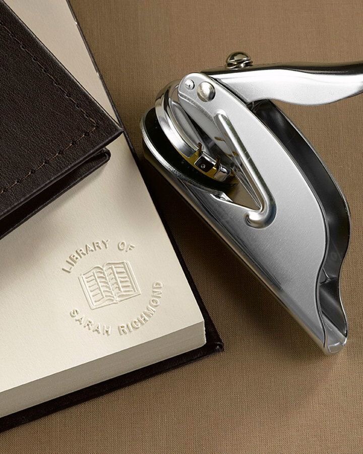 Seal embossing stamp