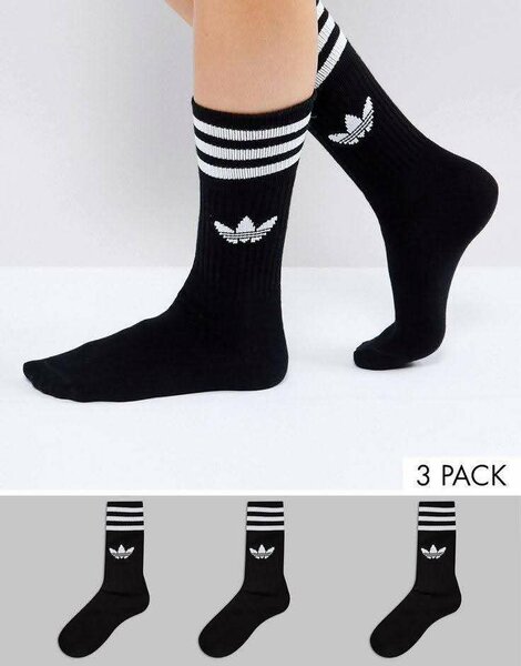 Chaussettes noires 3  paires