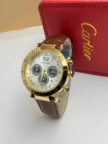 Montre Cartier Chronographe Luxe