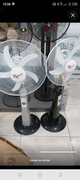 Ventilateur sur pied puissant