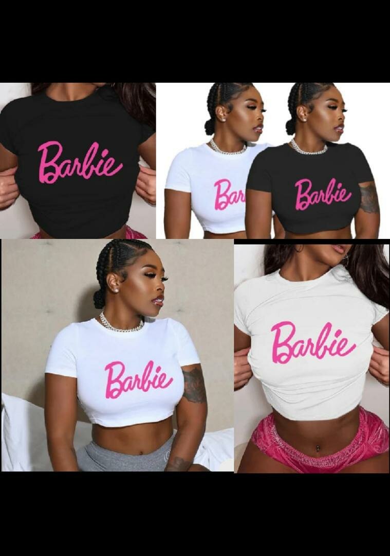 T-shirt imprimé "Barbie"