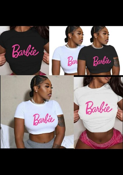 T-shirt imprimé "Barbie"