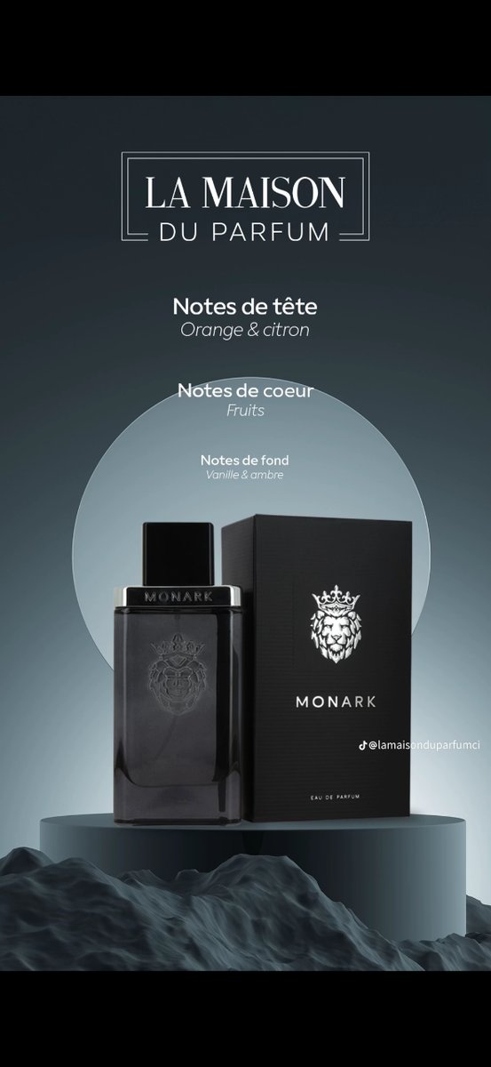 Parfum Monark Homme 100ml