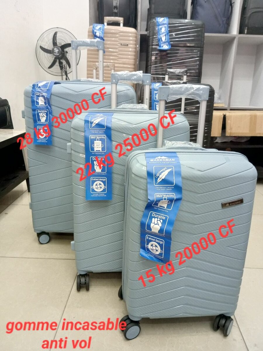 Set de valises incassables