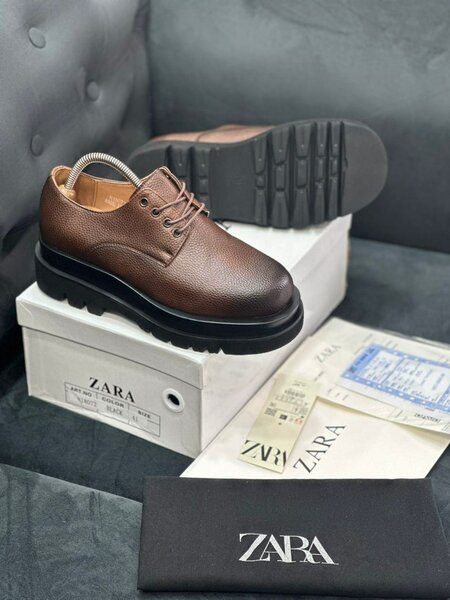 Chaussures habillées Zara en cuir