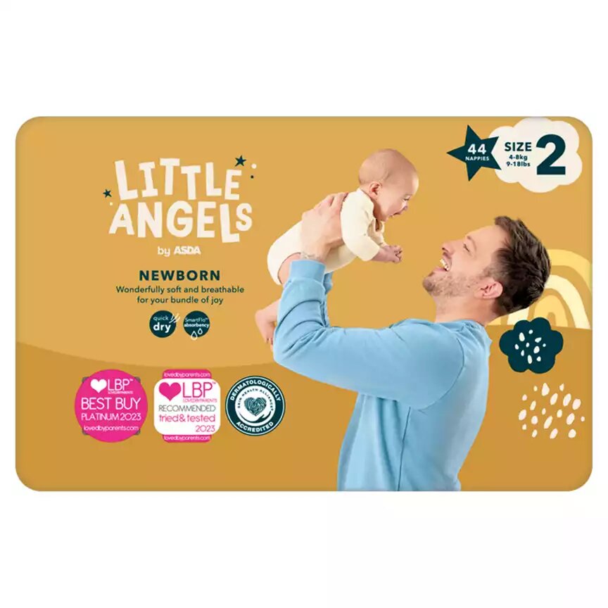 Little angels diapers size 1,2,3,4,4+,5,5+,6,6+,7