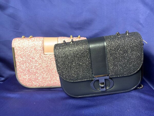 Sac à main chic pailleté