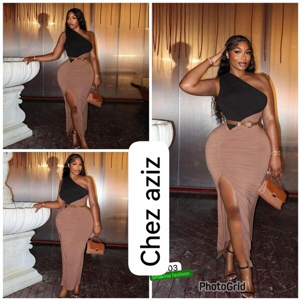 Robe à pois élégante