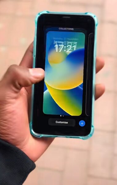 Coque renfort iPhone X transparente