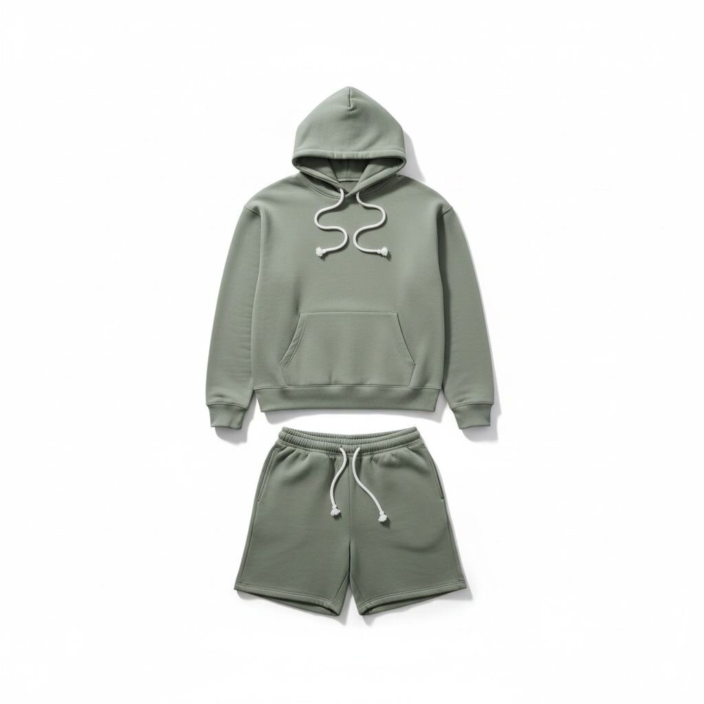 Ensemble hoodie et short